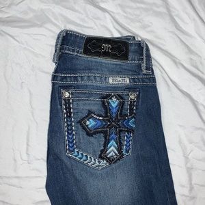 Miss me boot cut jeans size 25